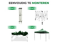 Maxxgarden 20387 partytent easy-up 3x3m groen - afbeelding 2 van  2