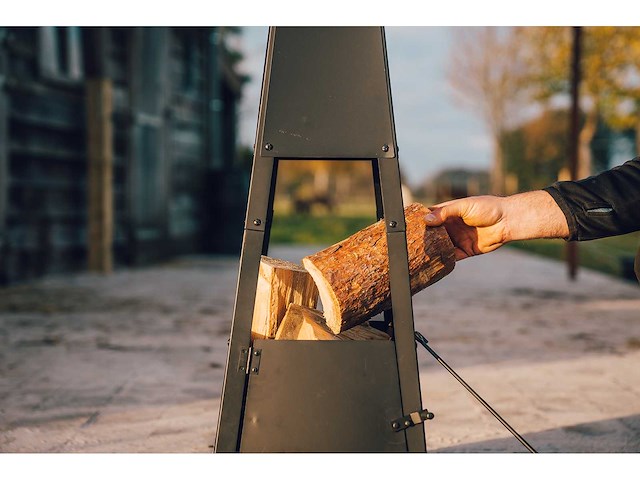 Maxxgarden 20435 tuinhaard 30x30x100cm - afbeelding 3 van  5