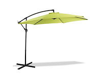 Maxxgarden 20494 zweefparasol groen - ø300 cm - afbeelding 1 van  6