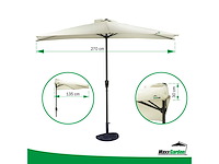 Maxxgarden 20889 balkonparasol ø 270cm - afbeelding 2 van  4