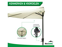 Maxxgarden 20889 balkonparasol ø 270cm - afbeelding 4 van  4