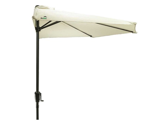 Maxxgarden 20889 parasol balkonparasol ø 270cm creme - afbeelding 1 van  4