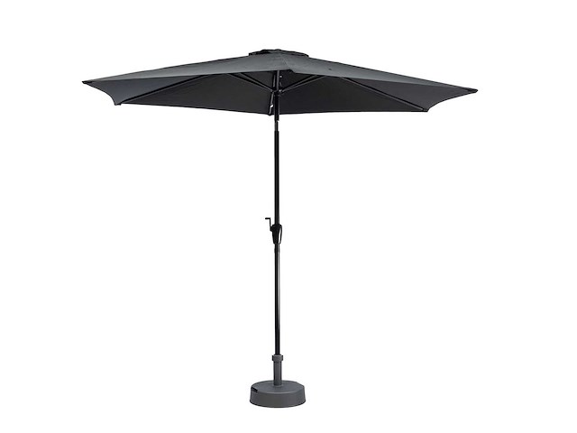 Maxxgarden 20901 parasol balkonparasol - zwart - kantelbaar - 300cm - afbeelding 1 van  5