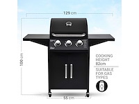 Maxxgarden 20999 gasbarbecue - 3 branders - afbeelding 3 van  6
