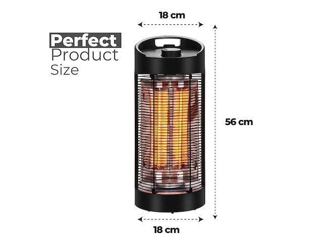 Maxxgarden 21023 terrasverwarming 1200w - afbeelding 2 van  5