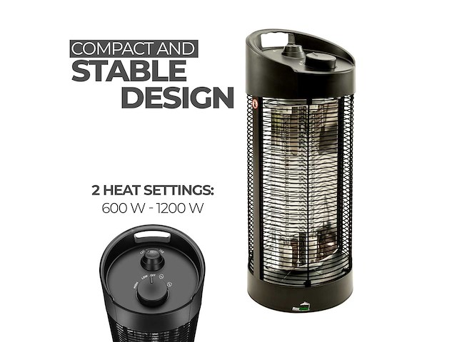 Maxxgarden 21023 terrasverwarming 1200w - afbeelding 3 van  5