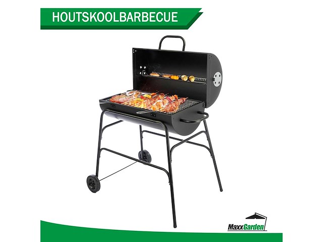 Maxxgarden 21074 houtskoolbarbecue - houtskoolbbq - cilindervorm - 90x90 cm - afbeelding 5 van  6