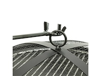 Maxxgarden 21096 vuurschaal - terrashaard vuurkorf - rond 56cm - afbeelding 4 van  5