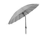 Maxxgarden 21131 parasol balkonparasol shanghai 270 cm - grijs - afbeelding 1 van  5