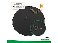 Maxxgarden 21132 tuin en balkon parasol - 270 cm - grijs - afbeelding 5 van  6