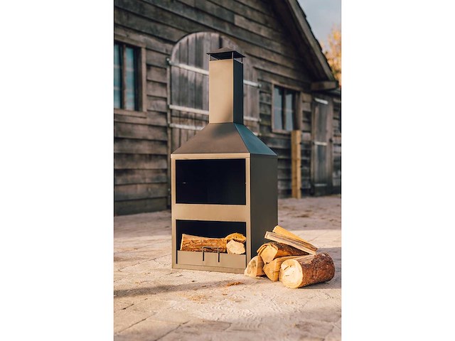 Maxxgarden 21157 tuinhaard arton - 44 x 118 cm - zwart - afbeelding 4 van  5