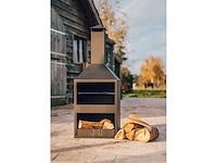 Maxxgarden 21157 tuinhaard arton - 44 x 118 cm - zwart - afbeelding 2 van  5