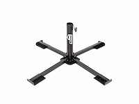 Maxxgarden 21239 parasolvoet inklapbaar opvouwbaar - 86x86x30 cm - afbeelding 1 van  2
