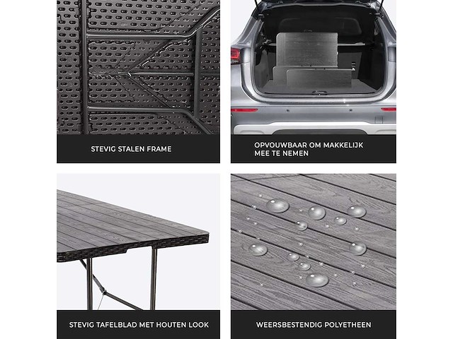 Maxxgarden 21528 picknickset tuinset nieuw - afbeelding 2 van  3