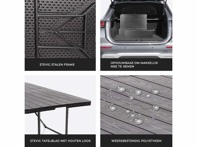 Maxxgarden 21528 picknickset tuinset nieuw - afbeelding 2 van  3
