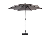 Maxxgarden 21554 - balkonparasol - grijs- kantelbaar - 300cm