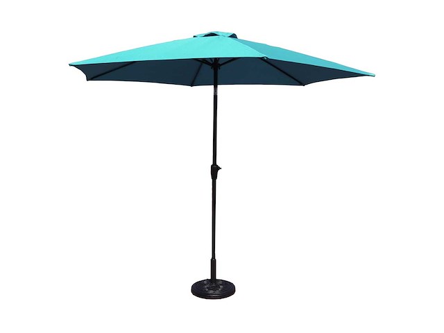 Maxxgarden 21556 - balkonparasol - blauw - kantelbaar - 300cm - afbeelding 1 van  2