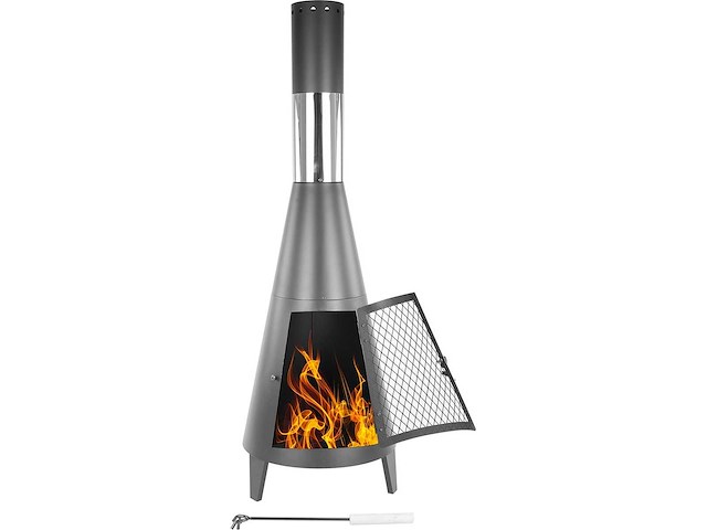 Maxxgarden 21572 tuinhaard metaal 115cm - afbeelding 1 van  2