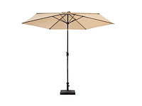 Maxxgarden 21688 parasol balkonparasol beige kantelbaar 300cm - afbeelding 1 van  5