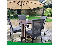 Maxxgarden 21688 parasol balkonparasol beige kantelbaar 300cm - afbeelding 5 van  5