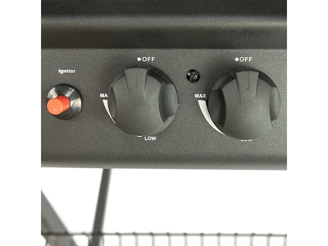 Maxxgarden 21759 gas barbecue 2 brander - afbeelding 2 van  2