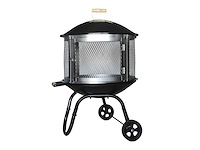 Maxxgarden 21761 tuinhaard acropolis - 70 x 100 cm - zwart - afbeelding 1 van  6