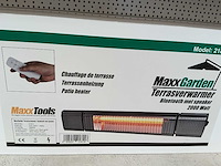 Maxxgarden 21811 terrasverwarming met spaekers en afstandsbediening