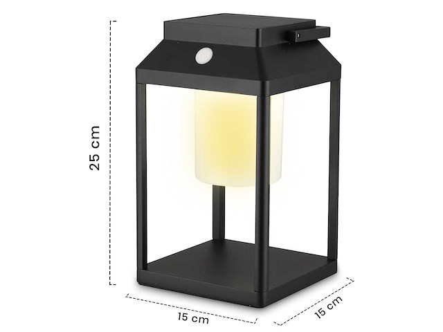 Maxxgarden 21964 tuinlamp - tuinpaal solar 15x25cm - 2st - afbeelding 2 van  5