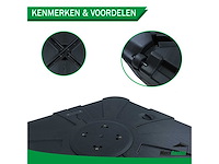 Maxxgarden 22017 parasolvoet xxl kunststof - vulbaar met water tot 100 kg - afbeelding 4 van  6