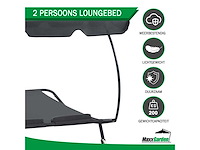 Maxxgarden 22165 ligbed loungebed - 2 persoons 215x187cm - afbeelding 2 van  6