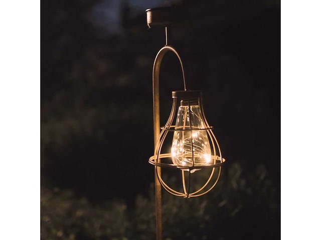 Maxxgarden 22177 solar stalamp buitenverlichting- 17x90cm 2 stuks - afbeelding 5 van  6
