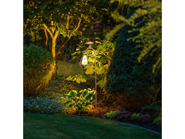 Maxxgarden 22177 solar stalamp buitenverlichting- 17x90cm 2 stuks - afbeelding 1 van  1