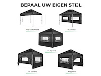 Maxxgarden 22367 partytent easy-up 3x3m met zijwanden - afbeelding 3 van  3