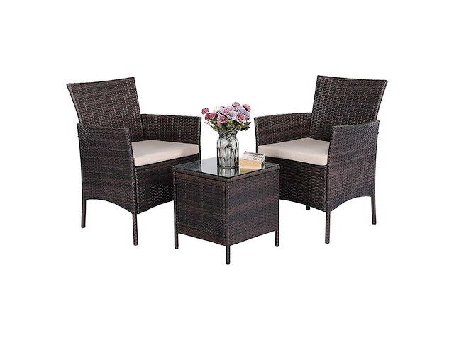 Maxxgarden 22401 tuinset - bistroset 3 delig - afbeelding 1 van  6