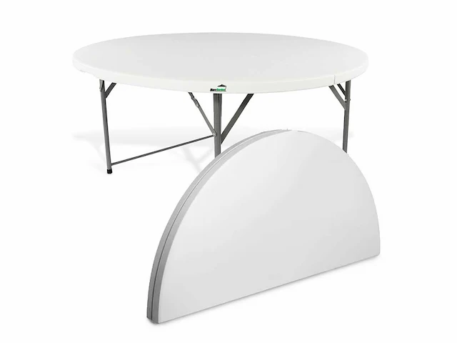 Maxxgarden 88505 vouwtafel - ronde tafel - 120x74 cm - 2 stuk - afbeelding 1 van  4