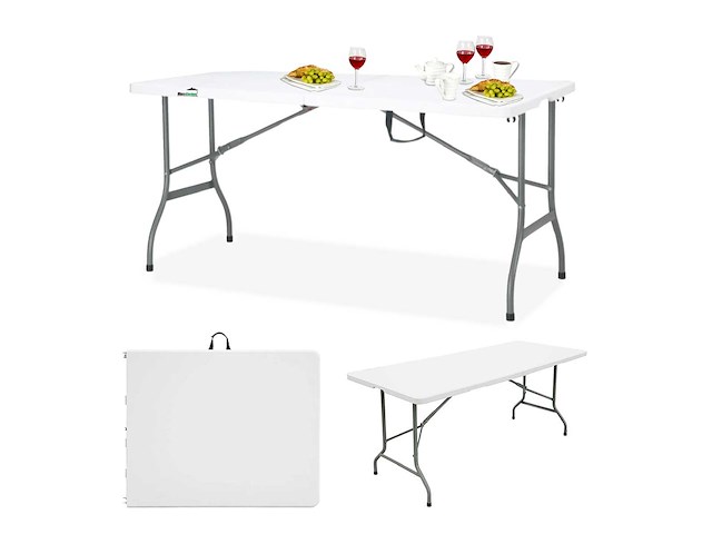 Maxxgarden 88560 vouwtafel tuintafel 152x70x74cm - 2 stuk nieuw - afbeelding 1 van  4