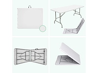Maxxgarden 88560 vouwtafel tuintafel 152x70x74cm - 2 stuk nieuw - afbeelding 4 van  4