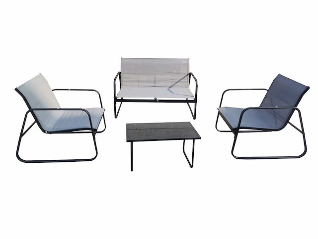 Maxxgarden 88665 loungeset 4 persoons textileen - afbeelding 1 van  2