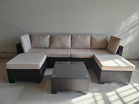 Maxxgarden 88672 loungeset 6 persoons wicker - afbeelding 2 van  2