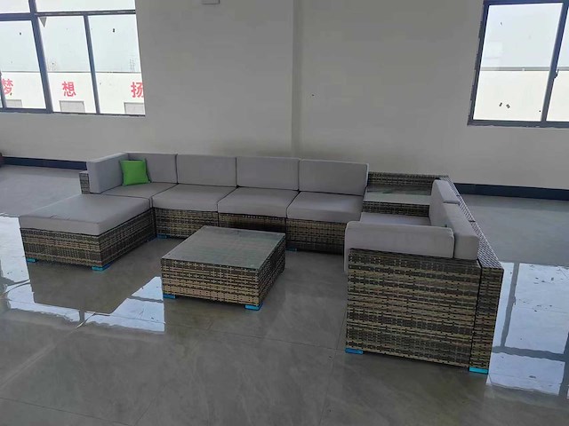 Maxxgarden 88686 loungeset 9 persoons wicker - afbeelding 1 van  1