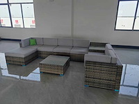 Maxxgarden 88686 loungeset 9 persoons wicker - afbeelding 1 van  1