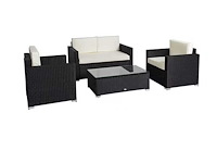 Maxxgarden 88709 loungeset 4 persoons wicker - afbeelding 1 van  1