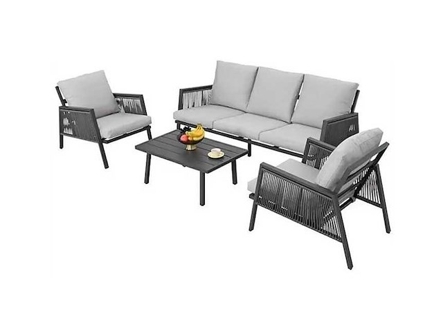 Maxxgarden 88714 loungeset aluminium 5 persoons - afbeelding 1 van  2