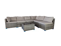 Maxxgarden 88715 loungeset wicker 6-persoons - afbeelding 1 van  2