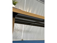 Maxxgarden estrella aluminium tuintafel 180x90cm - afbeelding 5 van  5