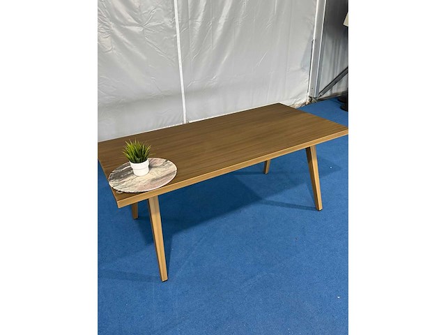 Maxxgarden estrella aluminium tuintafel 180x90cm - afbeelding 3 van  5