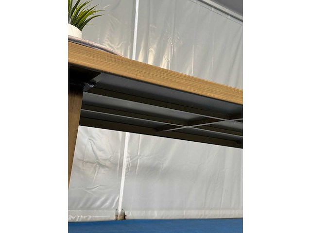 Maxxgarden estrella aluminium tuintafel 180x90cm - afbeelding 5 van  5