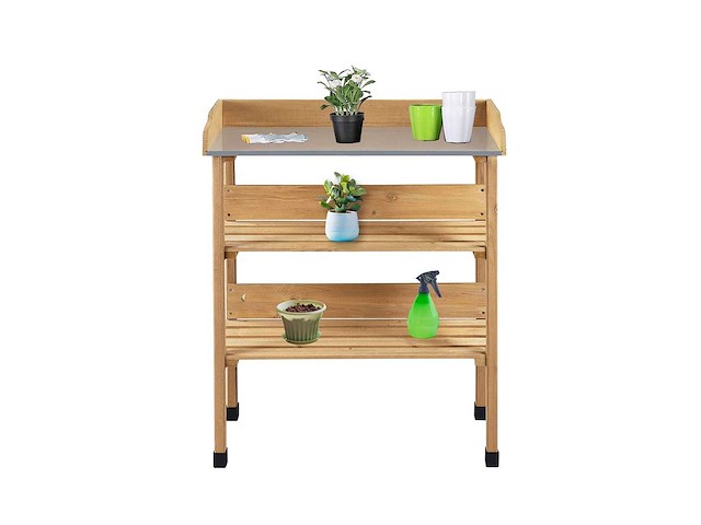Maxxgarden oppottafel 22360 - plantentafel - tuinwerktafel 76x37x92cm - afbeelding 1 van  2