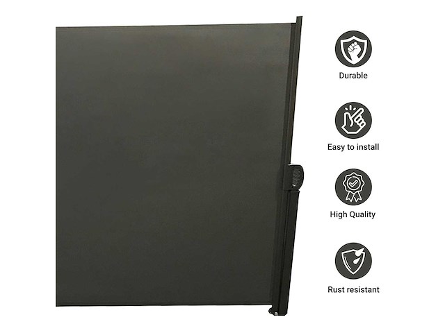 Maxxgarden oprolbaar windscherm 21944 - 300 x 140cm-2st - afbeelding 3 van  5