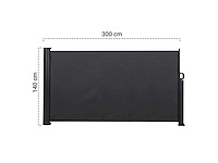 Maxxgarden oprolbaar windscherm 21944 - 300 x 140cm-2st - afbeelding 2 van  4